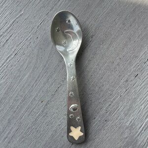 Danforth Pewter Moon & Star Baby Spoon